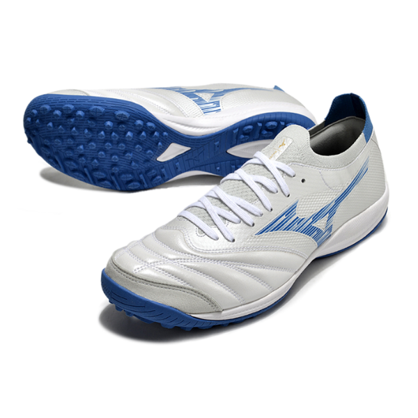 Mizuno Neo Sala White and Light Blue TF