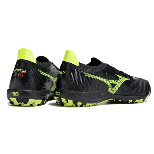 Mizuno Neo Sala TF Black and Light Green