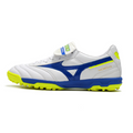 Mizuno Morelia Sala Classic White Blue and Yellow TF