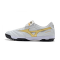 Mizuno Morelia Sala Classic White Gold and Black TF