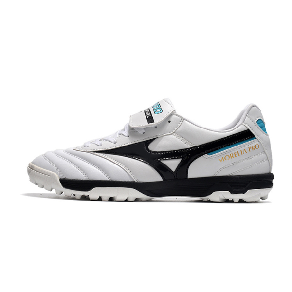 Mizuno Morelia Sala Classic White Black and Blue TF