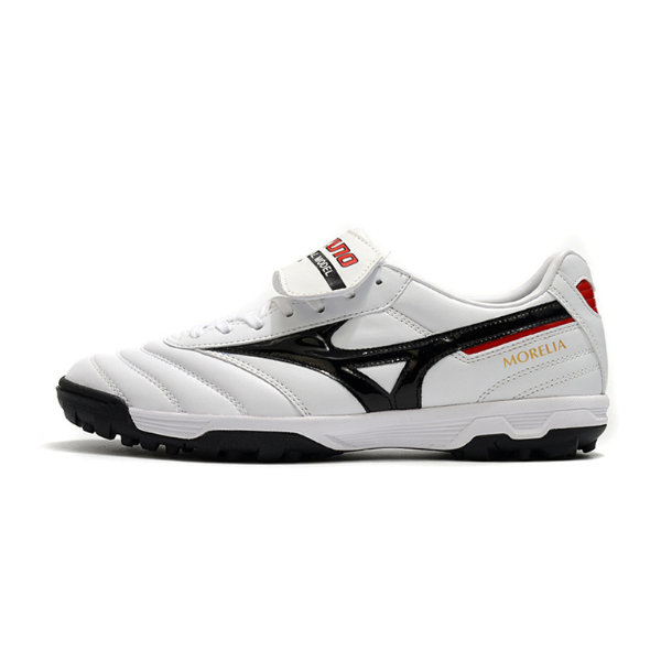 Mizuno Morelia Sala Classic White Black and Red TF