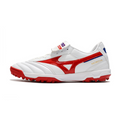 Mizuno Morelia Sala Classic White Red and Black TF