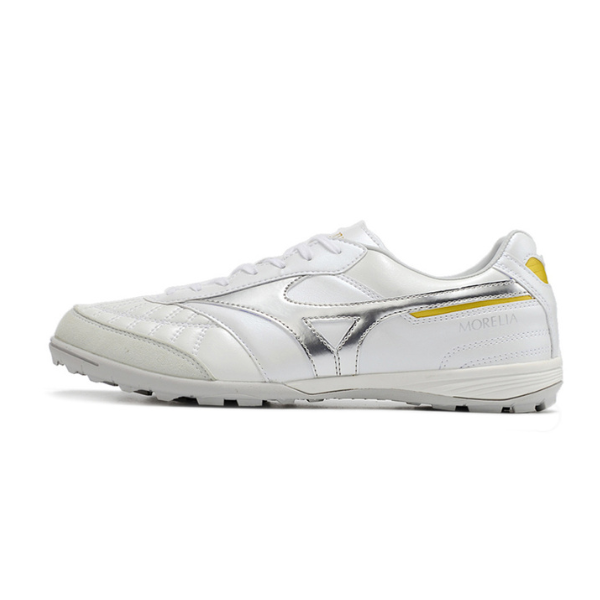 Mizuno Morelia Sala White and Silver TF
