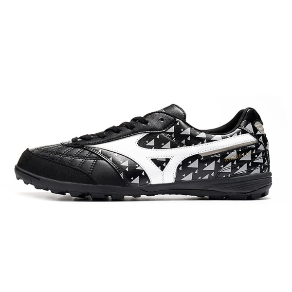 Mizuno Morelia Sala TF Black White and Gray