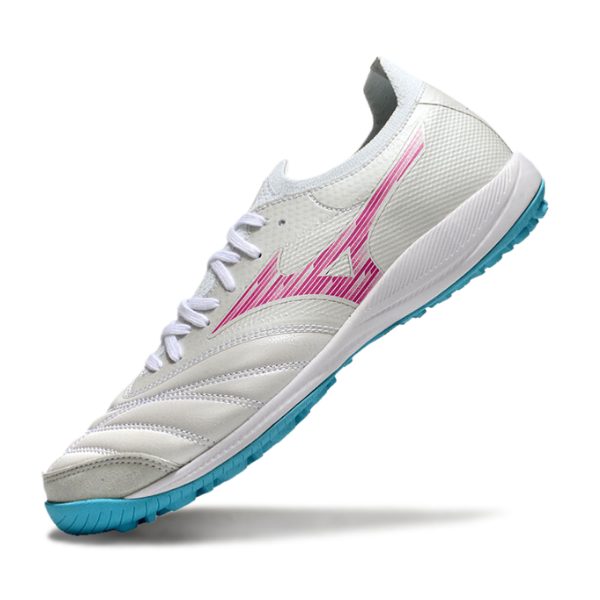 Mizuno Neo Sala White Pink and Blue TF