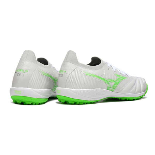 Mizuno Neo Sala White and Green TF