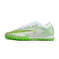 Nike Zoom Mercurial Vapor 15 Elite Silver and Green TF