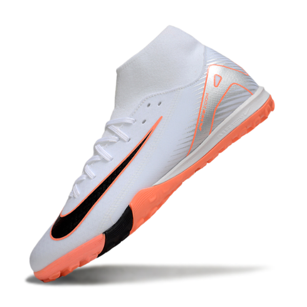 Nike Zoom Mercurial Superfly 10 Academy White and Orange TF