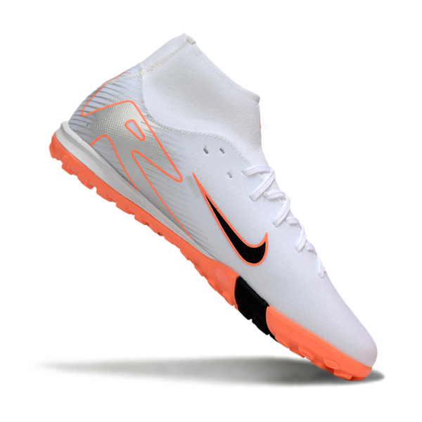 Nike Zoom Mercurial Superfly 10 Academy White and Orange TF