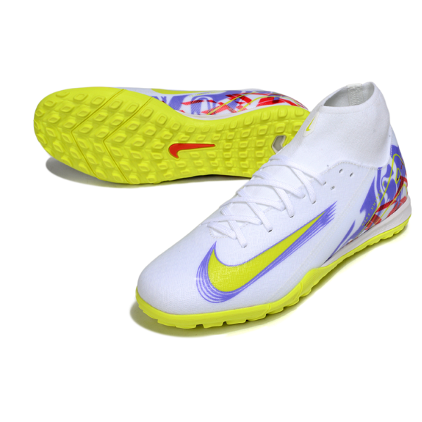 Nike Zoom Mercurial Superfly 10 Academy White and Purple TF