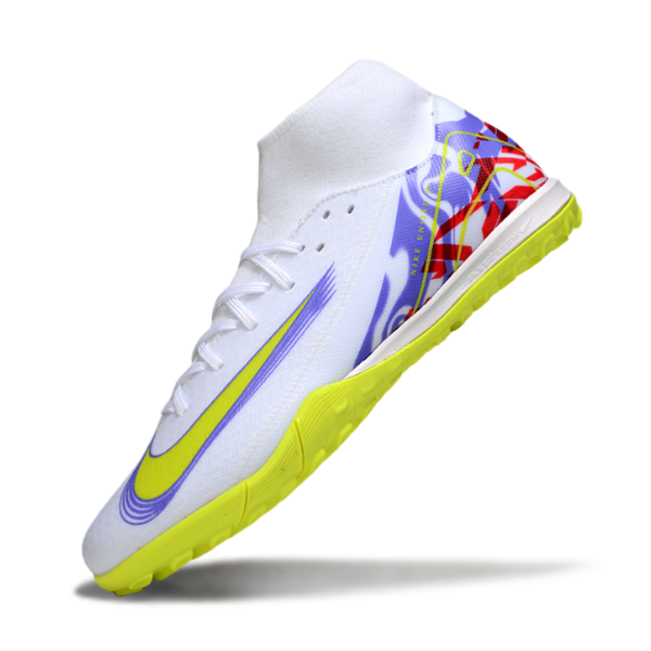 Nike Zoom Mercurial Superfly 10 Academy White and Purple TF