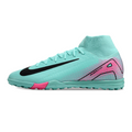 Nike Zoom Mercurial Superfly 10 Elite Light Blue and Pink TF