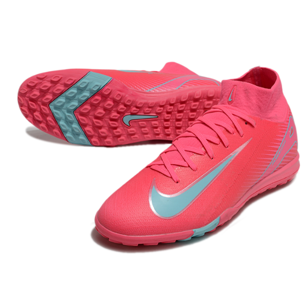 Nike Zoom Mercurial Superfly 10 Elite Pink and Light Blue TF