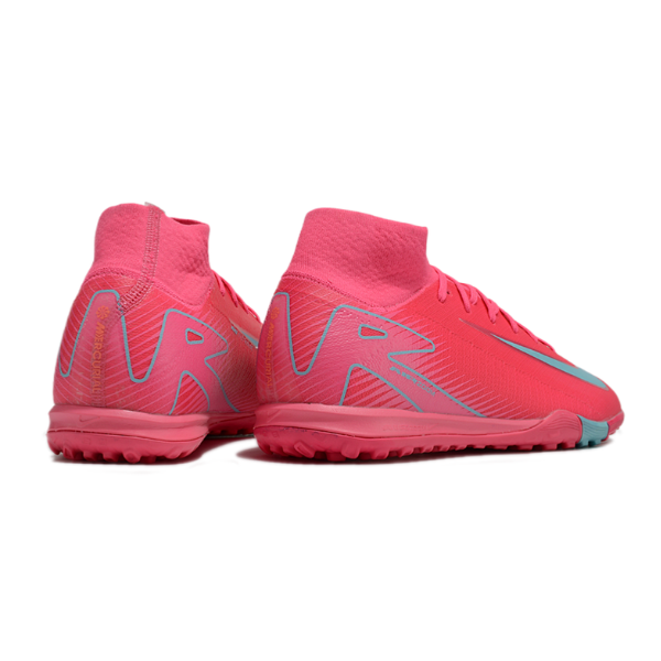 Nike Zoom Mercurial Superfly 10 Elite Pink and Light Blue TF