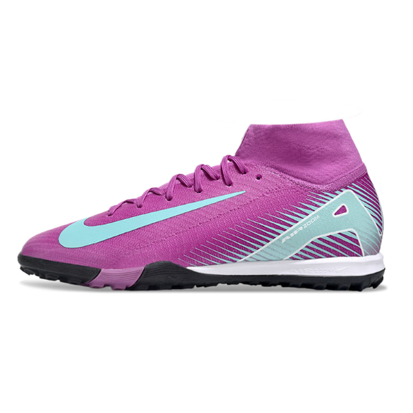 Nike Zoom Mercurial Superfly 10 Elite Purple and Blue TF