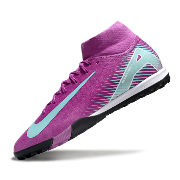 Nike Zoom Mercurial Superfly 10 Elite Purple and Blue TF