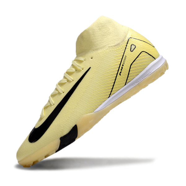 Nike Zoom Mercurial Superfly 10 Elite Yellow and Black TF