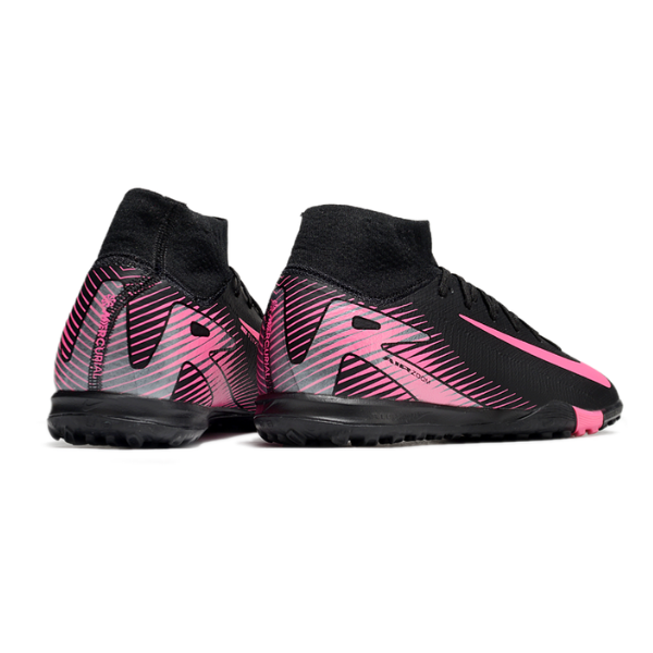 Nike Zoom Mercurial Superfly 10 Elite Black and Pink TF