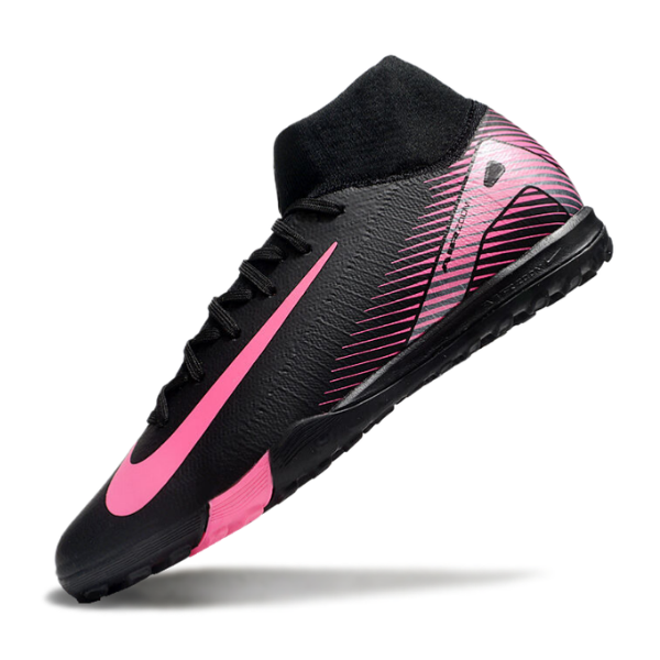 Nike Zoom Mercurial Superfly 10 Elite Black and Pink TF