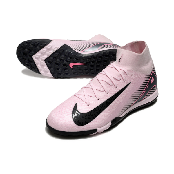Nike Zoom Mercurial Superfly 10 Elite Pink and Black TF