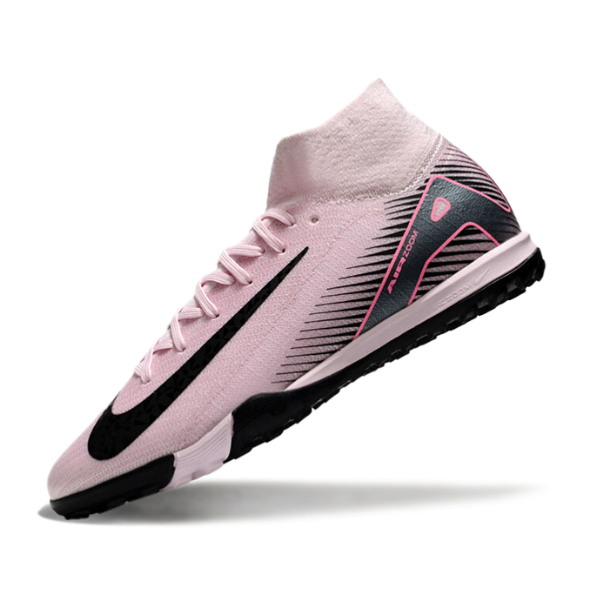 Nike Zoom Mercurial Superfly 10 Elite Pink and Black TF