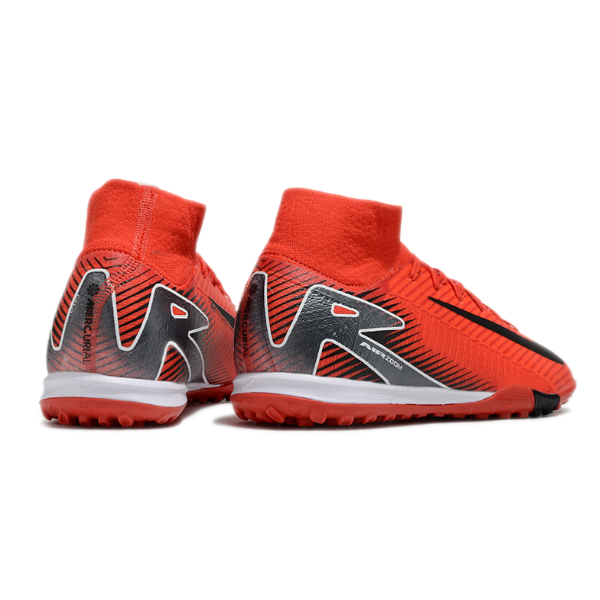 Nike Zoom Mercurial Superfly 10 Elite Red and Black TF