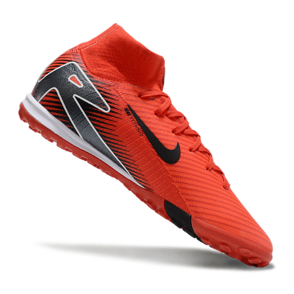 Nike Zoom Mercurial Superfly 10 Elite Red and Black TF