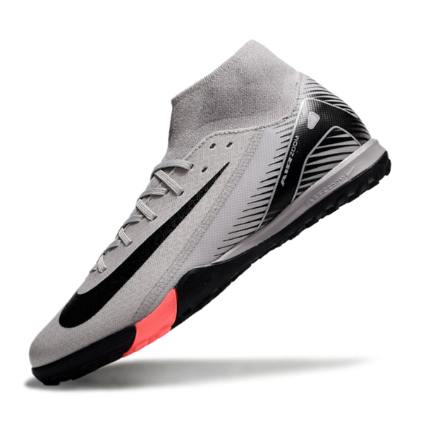 Nike Zoom Mercurial Superfly 10 Academy Grey and Black TF