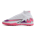 Nike Zoom Mercurial Superfly 9 Elite White Pink and Blue TF