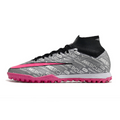 Nike Zoom Mercurial Superfly 9 Elite Gray and Pink TF
