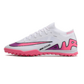 Nike Zoom Mercurial Vapor 15 Elite White Pink and Blue TF