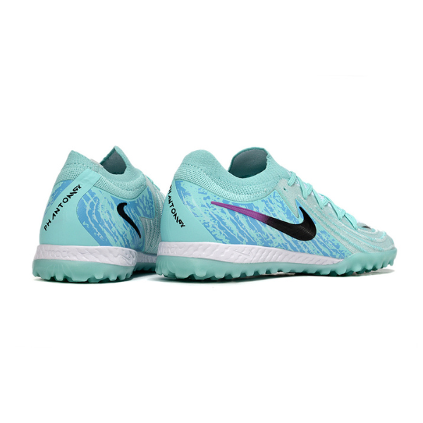 Nike Phantom GX2 Elite Light Blue and Black TF