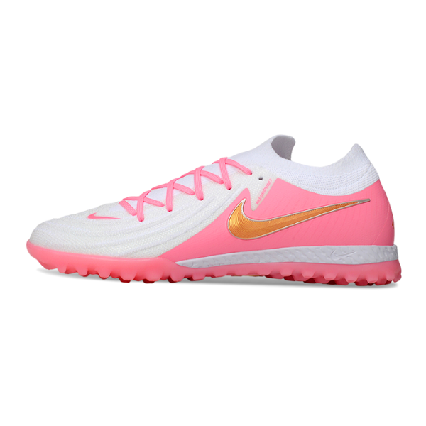 Nike Phantom GX2 Elite White and Pink TF