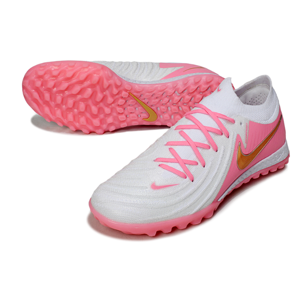 Nike Phantom GX2 Elite White and Pink TF