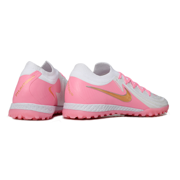 Nike Phantom GX2 Elite White and Pink TF
