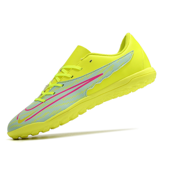 Nike Phantom GX Academy Yellow Green and Pink TF