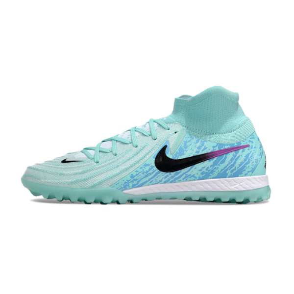 Nike Phantom Luna 2 Elite Light Blue and Black TF
