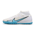 Nike Zoom Mercurial Superfly 9 Academy White and Blue TF