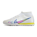 Nike Zoom Mercurial Superfly 9 Academy White and Multicolor TF