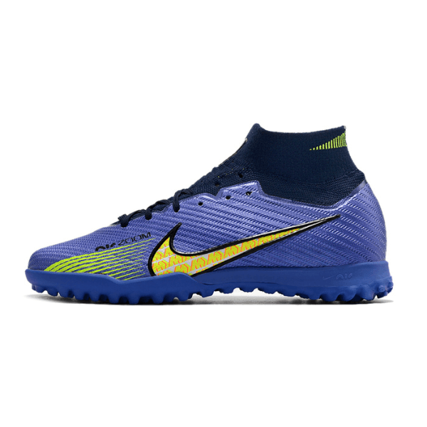 Nike Zoom Mercurial Superfly 9 Elite Purple and Green TF