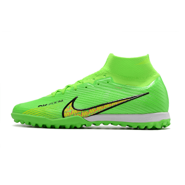 Nike Zoom Mercurial Superfly 9 Elite Green and Yellow TF