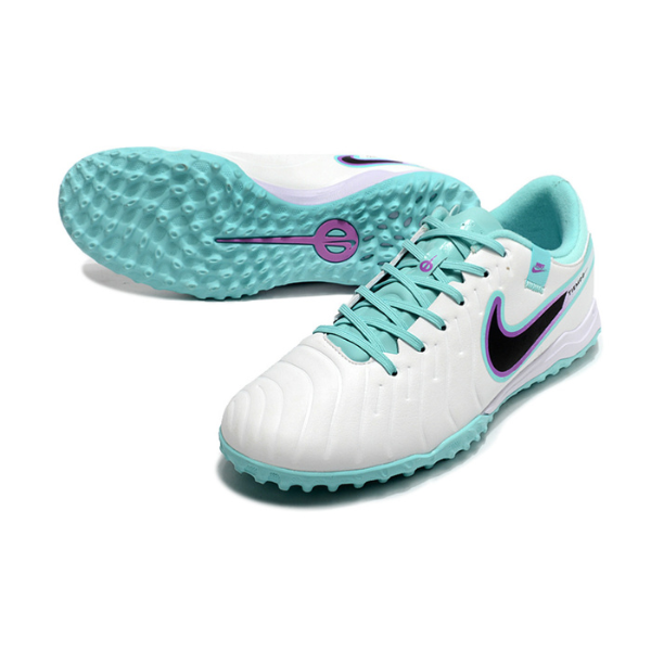 Nike Tiempo 10 Legend Academy White and Blue TF