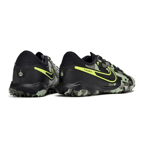Nike Tiempo 10 Legend Academy Black and Green Camouflage TF