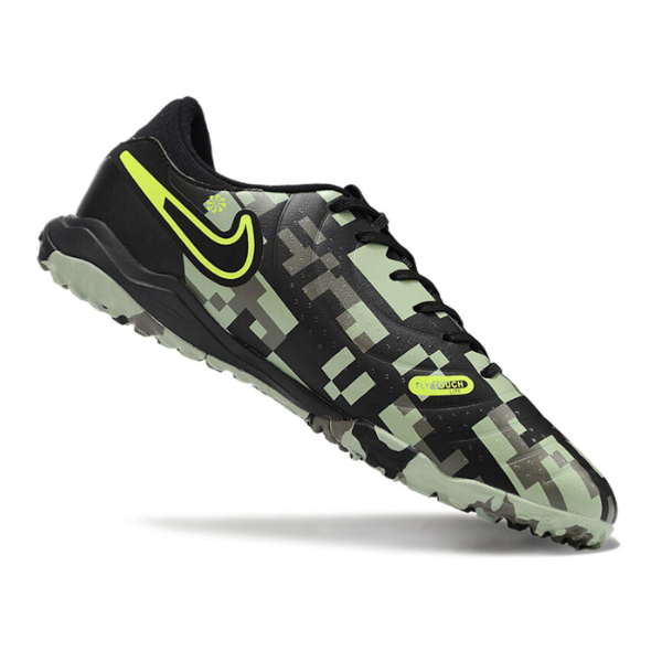 Nike Tiempo 10 Legend Academy Black and Green Camouflage TF