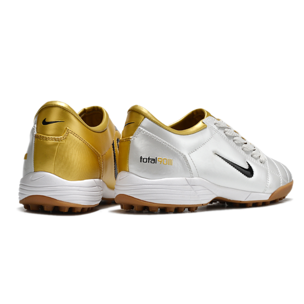 Nike Total 90 III TF Grey and Gold
