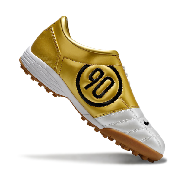 Nike Total 90 III TF Grey and Gold