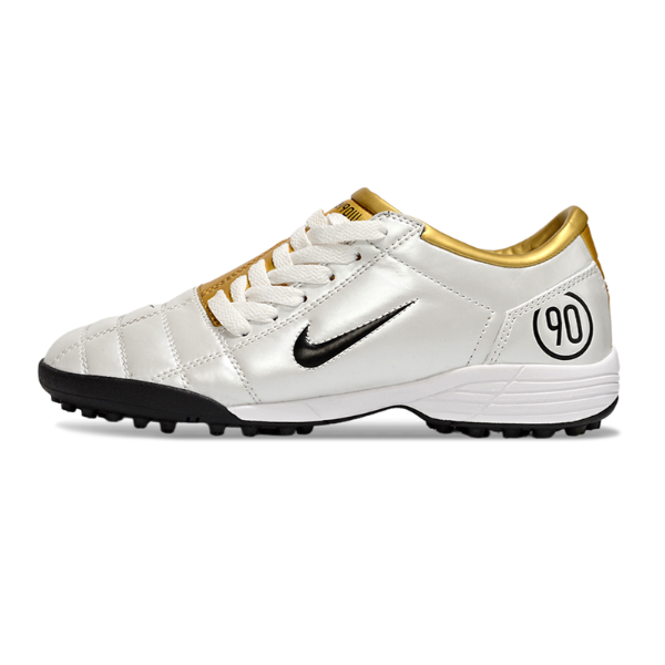 Nike Total 90 III TF White and Gold
