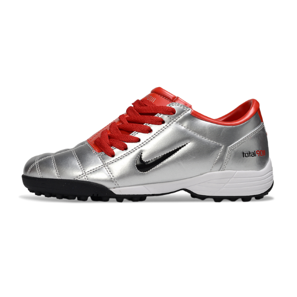 Nike Total 90 III TF Silver and Red