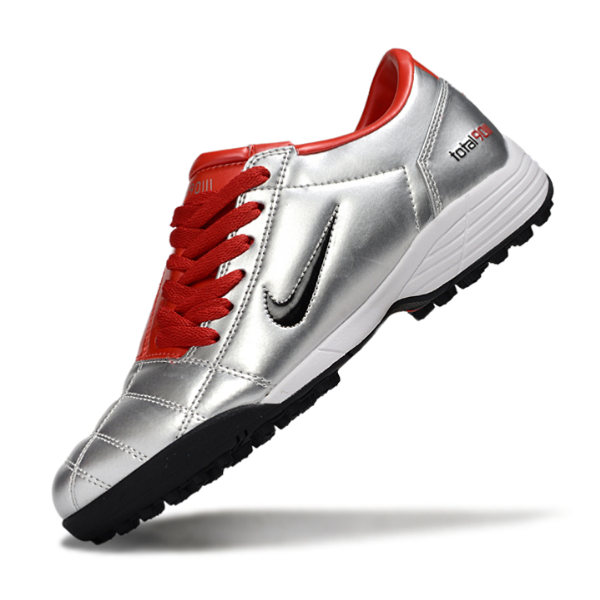 Nike Total 90 III TF Silver and Red